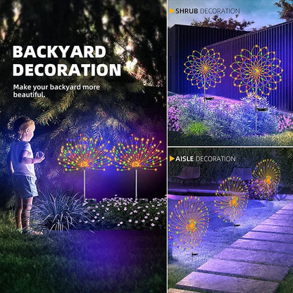 Firework Garden Lights (4 pack)