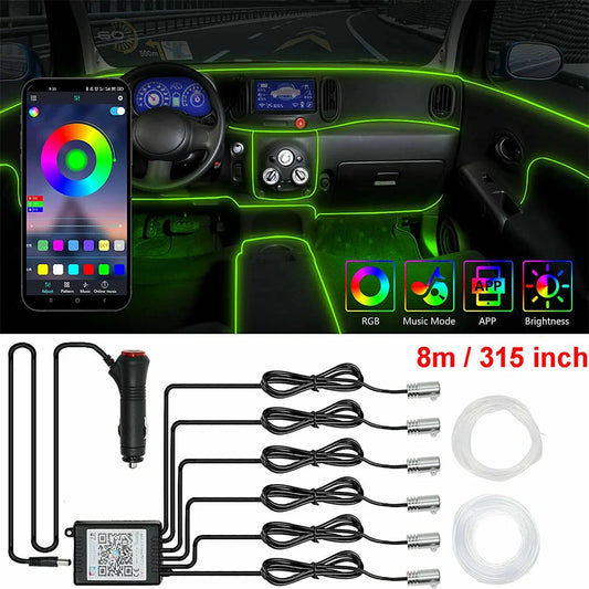 Fiber Optic Car Interior Accent Lighting