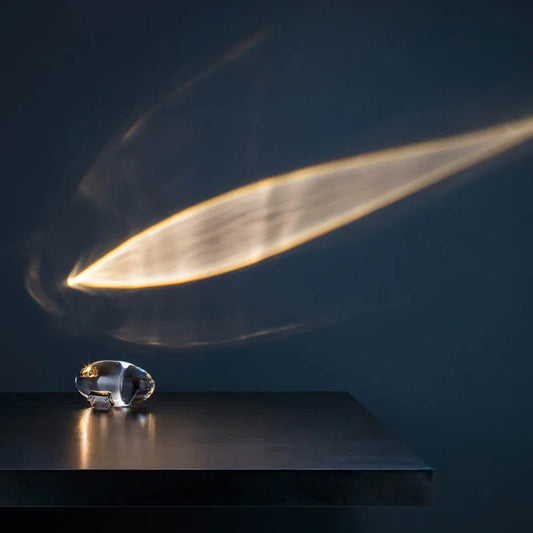 Crystal Comet Lamp