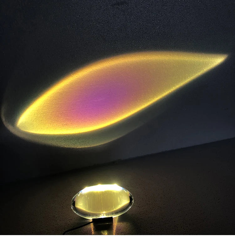 Crystal Comet Lamp