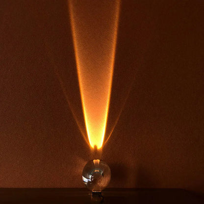 Crystal Comet Lamp