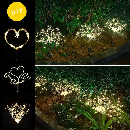 Firework Garden Lights (4 pack)