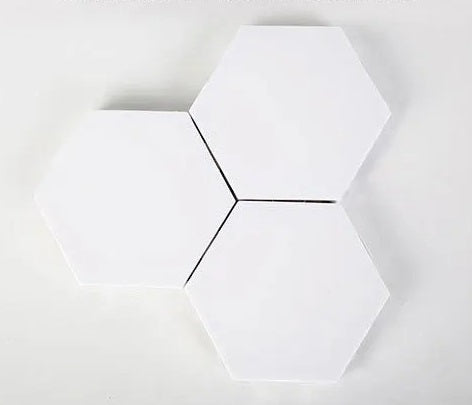 Touch Activated Hexagon Wall Lamp